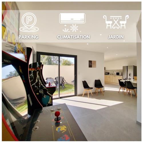 Urban #150m2 #6 Ch #Arcade #Calme #Spacieux chambre d'hôte Feyzin