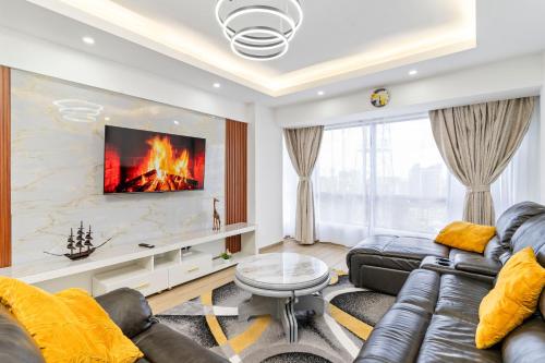Cozy 2 bedroom Apt in Westland's, Nairobi, Kenya in ナイロビ