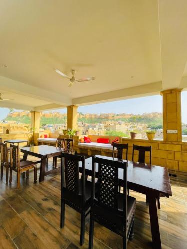 Étterem, Wonbin Safari Hotel in Jaisalmer
