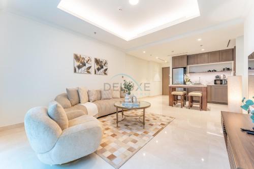 Partial Marina and City Views 1BR, Close to JBR Beach, Palace Beach Residence Tower 2,Emaar Beachfront ,Dubai Marina by Deluxe Holiday Homes, Dubaj