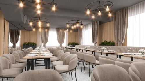 Restaurant, Link Hotel Darkhan Mongolia in Darkhan