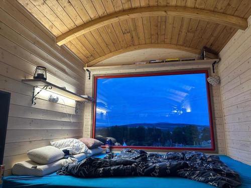 Vistas, Maringotka Květuška ubytování na farmě (Maringotka Kvetuska ubytovani na farme) in Frydstejn