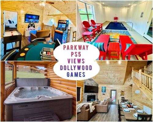 New! Indoor Pool/PS 5/Hot tub/Parkway in Pigeon Forge, USA