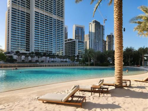 Luxury Apt and Private Beach with cooled sand, Dubaï (photo 4)