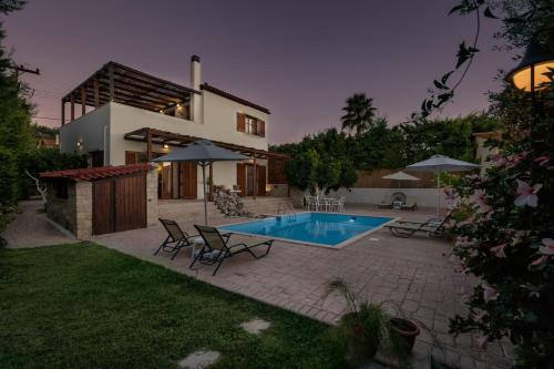 Exclusive Crete Villa Villa Citrus 3 Bedroom Private Pool Rethymnon