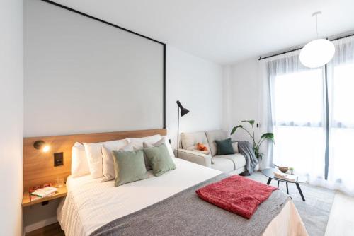 1 double bed