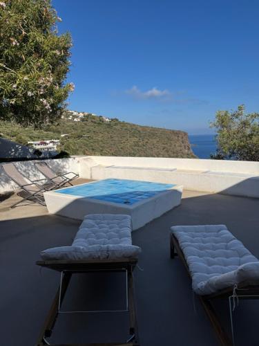Balkons/terase, Villa Vista Mare a Filicudi in Filikudi
