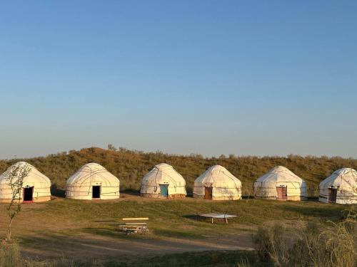 Exterior view, Khansar Family Yurt Camp in Nurota