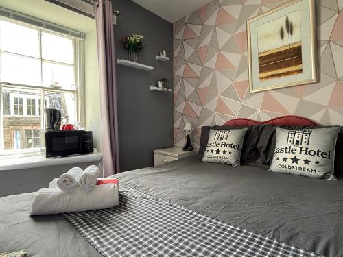 Modern Rooms with SELF Check-In The Castle, Coldstream in 科爾德斯特里姆