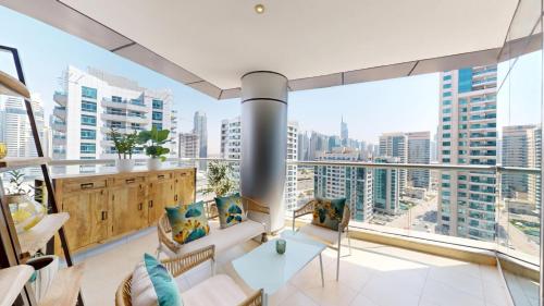 Vacationer Holiday Homes I Beautiful 2 Bed l Modern Amenities l Marina Views, Dubai (Foto 3)