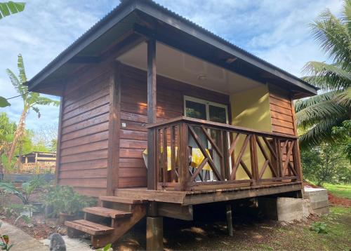 Exterior view, Fare Tamaruorai in Austral Islands