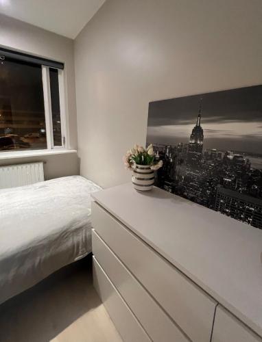 Cozy Apartment Near Downtown in Árbær