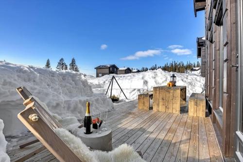 New, cozy cottage on Norefjell with stunning views, Норесунд (фото 5)