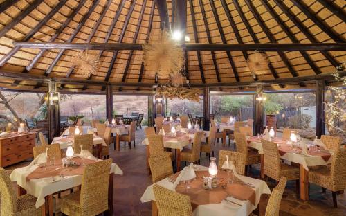 Εστιατόριο, Immanuel Wilderness Lodge in Ντόμπρα