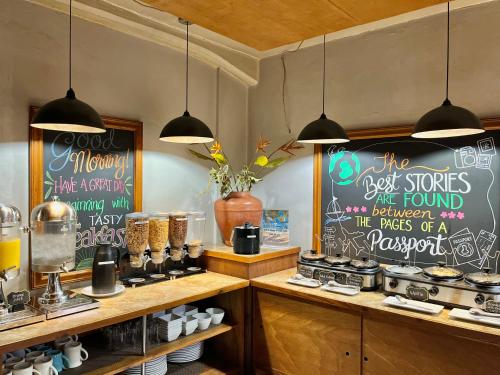 Jedzenie i napoje, Palau Central Hotel in Koror Island