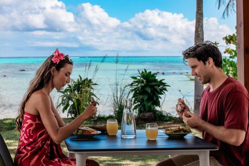 ทัศนียภาพ, Niu Beach Hôtel Moorea (Niu Beach Hotel Moorea) in ฮอรู