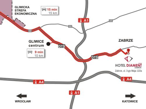 Hotel Diament Zabrze - Gliwice - main image