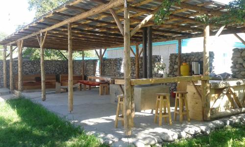 virtuve, Bel-Zhan Yurt Lodge in Grigorievka