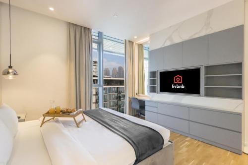 Livbnb-Upgraded 2BR plus Maid's Room with Sea View, Dubai (Foto 2)
