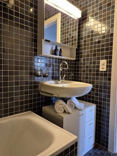 Badkamer, Balmoral in Champery