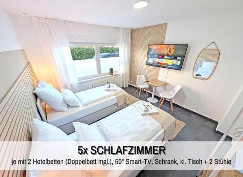 GOLDEN by BesTime - 5BR Haus Terrasse 2 Parkplätze 10 Betten Trockner Tischfußball (GOLDEN by BesTime - 5BR Haus Terrasse 2 Parkplatze 10 Betten Trockner Tischfußball) in Barnstorf (Lower Saxony)