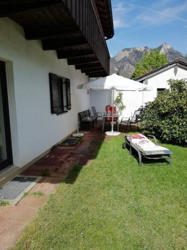 Erkély/terasz, Haus KaiserInn - komfortable Wohnung 82 qm TOP ausgestattet, 2 Schlafzimmer mit Balkon und Bergblick in Flintsbach am Inn