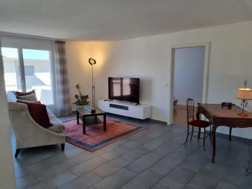 Senseblick zu Bern in Thörishaus, Schweiz