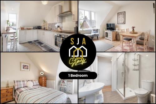 . Ballater Retreat - SJA Stays - Modern 1 Bed Apartment