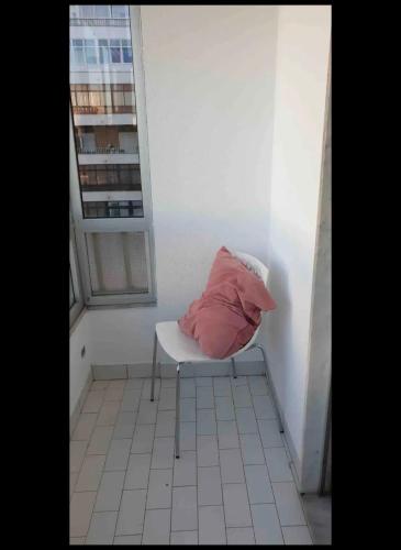 ระเบียง/ชานเรือน, Quarto privado num apartamento partilhado in ซากาเวม