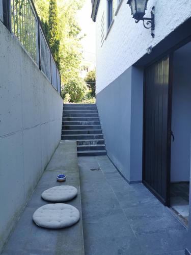 A szálláshely kívülről, Gemütliches Souterrain in Langenargen (Gemutliches Souterrain in Langenargen) in Langenargen