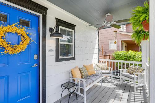 'Southern Comfort at the Blue Door' in Sloan Lake in Sloan's Lake
