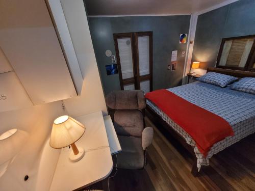 1 double bed