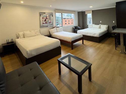 3 twin beds