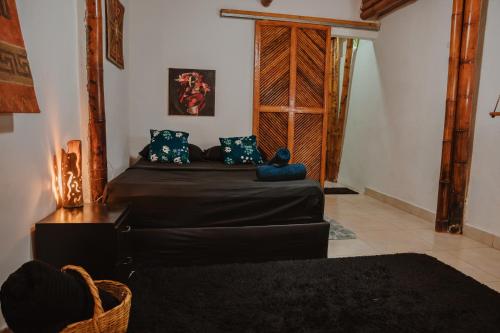 1 double bed