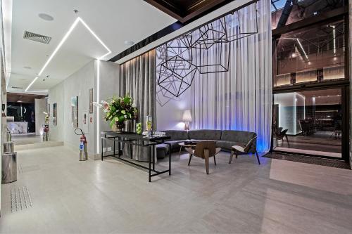 Lobby, Hotel Atlantico Prime in Downtown Rio de Janeiro