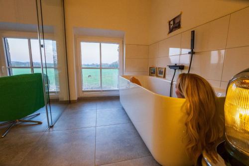 Aussicht, E-Loft im historischen Wasserwerk Tecklenburg 135qm ein besonderdes Erlebnis im Hochspannungsraum in Tecklenburg