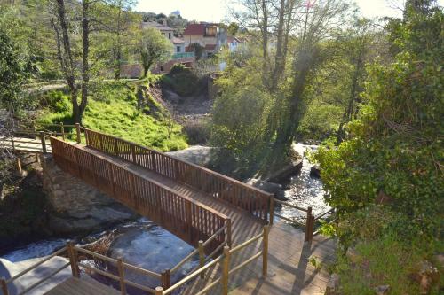 Uitzicht, Albergue Aurora Boreal in Casas Del Monte