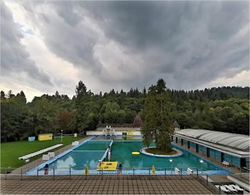 泳池, Apartment SKI-BIKE-HIKE 2, Vyšné Ružbachy (Apartment SKI-BIKE-HIKE 2, Vysne Ruzbachy) in 上魯日巴希