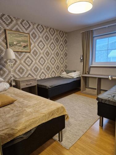 Fisherman's house-rooms 1-8 persons near Storuman in 스토루만