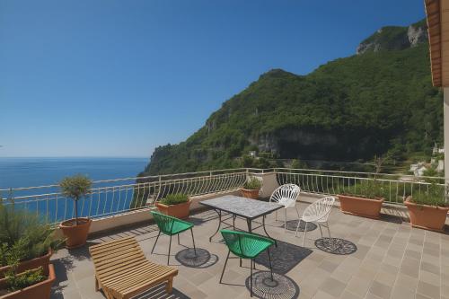 ระเบียง/ชานเรือน, Hostel Brikette in โพสิตาโน่