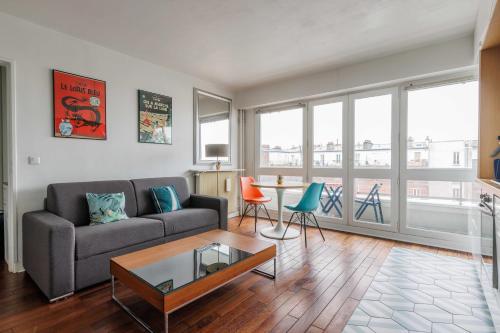 Charming apartment with balcony and view - 1BDR 2P - 19th arr - image 10