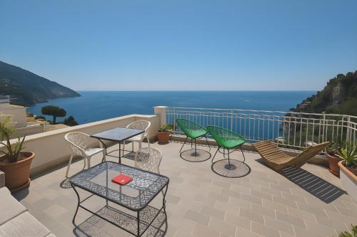 ระเบียง/ชานเรือน, Hostel Brikette in โพสิตาโน่