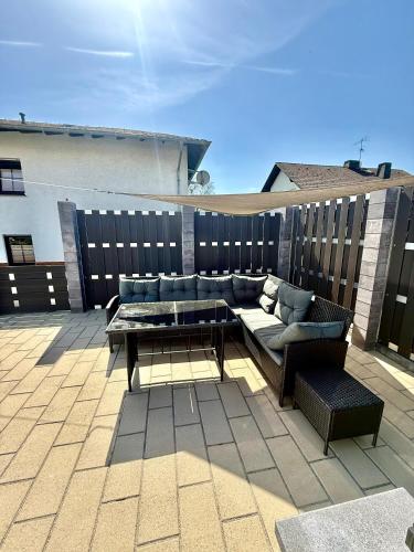 Swimming pool, Charmante Ferienwohnung Ziegler mit Pool in Villmar