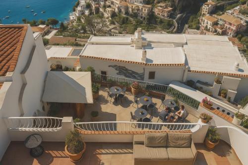 ระเบียง/ชานเรือน, Hostel Brikette in โพสิตาโน่