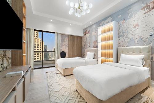 3BR plus Maid Rimal 4 Direct Beach Access, Dubai (foto 7)