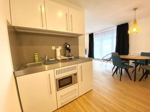 köök, Ferien & Business Apartments Hohenfels in Hohenfels (Baden-Wurttemberg)