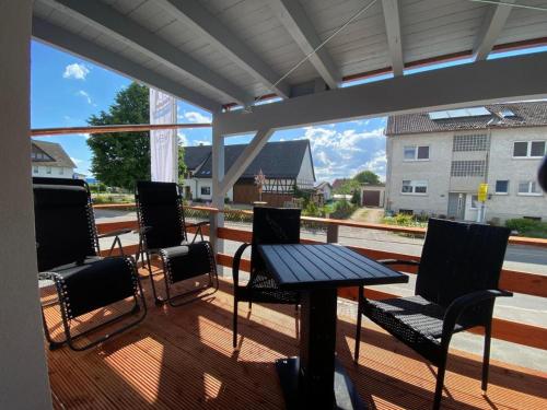 Rõdu/terrass, Ferien & Business Apartments Hohenfels in Hohenfels (Baden-Wurttemberg)
