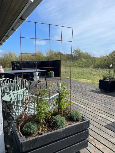 grădină, Exclusive Cottage close to Tornby Beach in Hirtshals