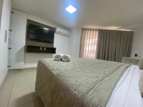 1 queen bed, 1 twin bed, 1 sofa bed