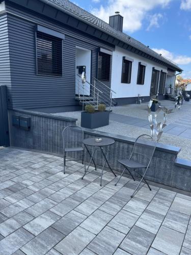 Balcony/terrace, Wunderschone Ferienwohnung 1 im Herzen des Spessarts in Schollbrunn